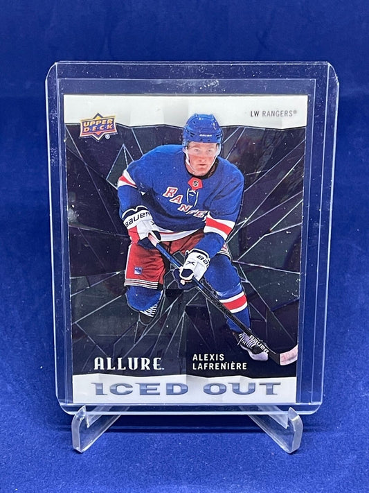 ALEXIS LAFRENIERE 2020-21 UPPER DECK ALLURE ICED OUT RC