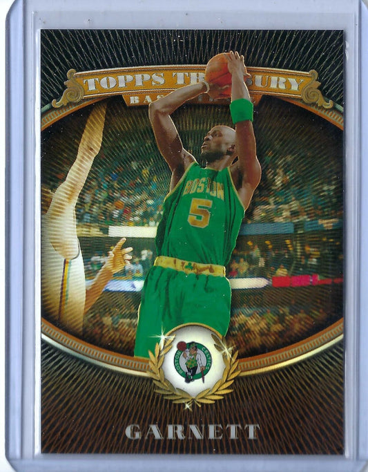 KEVIN GARNETT 2007-08 TOPPS TREASURY REFRACTOR #D 891/999