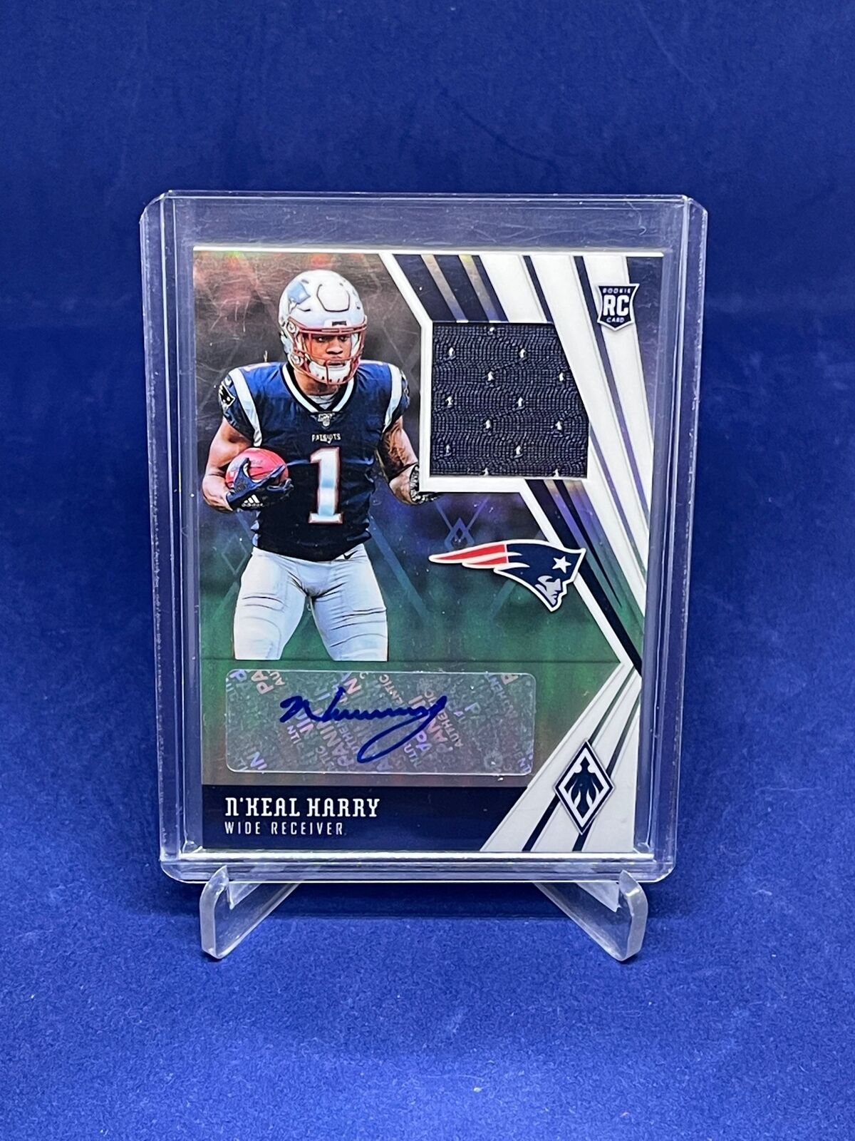 N'KEAL HARRY 2019 PANINI PHOENIX ROOKIE JERSEY AUTO RC #D 182/199