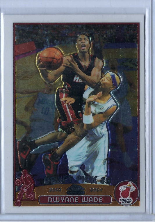 DWYANE WADE 2003-04 TOPPS CHROME TRUE ROOKIE RC #115