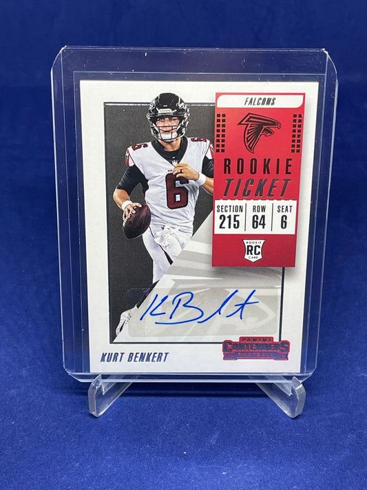 KURT BENKERT 2018 PANINI CONTENDERS ROOKIE TICKET AUTO RC #205