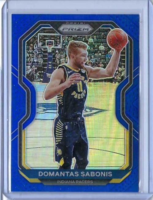 DOMANTAS SABONIS 2020 21 PANINI PRIZM BLUE PRIZMS #D 133/199