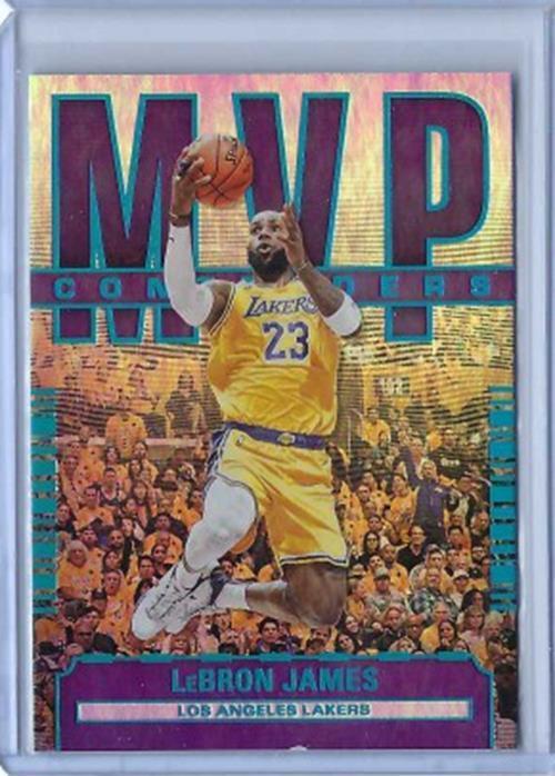 LEBRON JAMES 2020-21 PANINI CONTENDERS MVP CONTENDERS FOIL SP #2