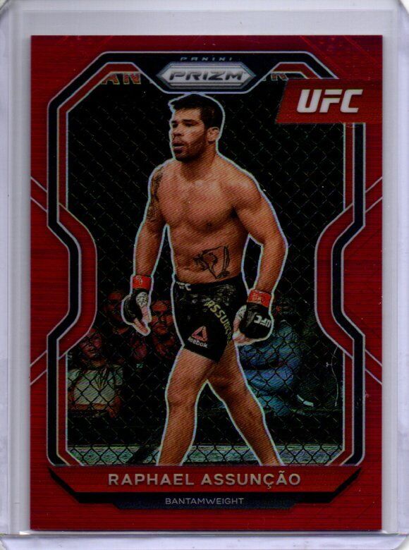 RAPHAEL ASSUNCAO 2021 PANINI PRIZM UFC RED PRIZM #D 200/275
