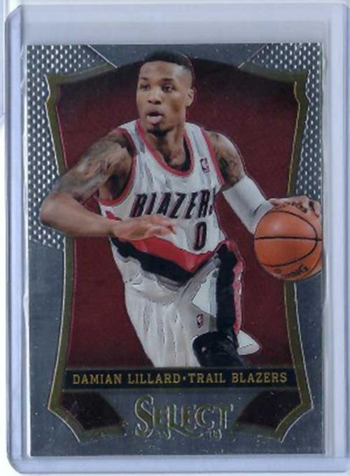 DAMIAN LILLARD 2013-14 PANINI SELECT #62