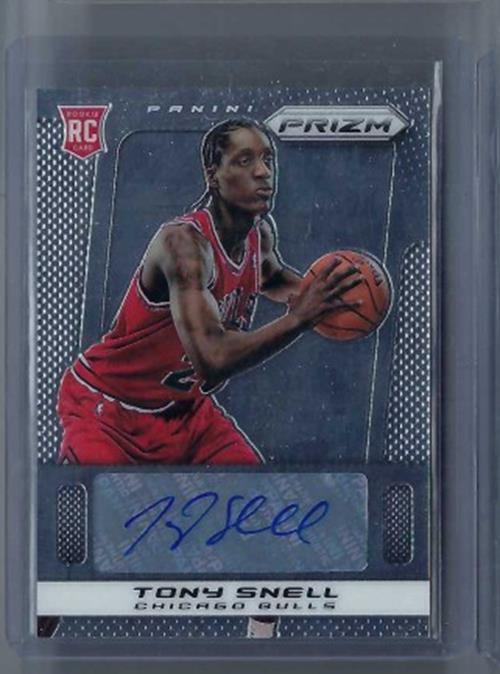 TONY SNELL 2013-14 PANINI PRIZM AUTO RC #12