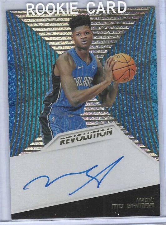 MO BAMBA 2018-19 PANINI REVOLUTION ROOKIE ON CARD AUTO RC #RA-MBB