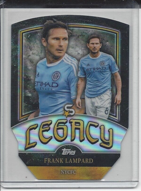 FRANK LAMPARD 2024 TOPPS MLS SUPERSTARS LEGACY DIE CUT SP REFRACTOR #5