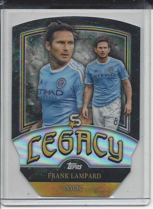 FRANK LAMPARD 2024 TOPPS MLS SUPERSTARS LEGACY DIE CUT SP REFRACTOR #5