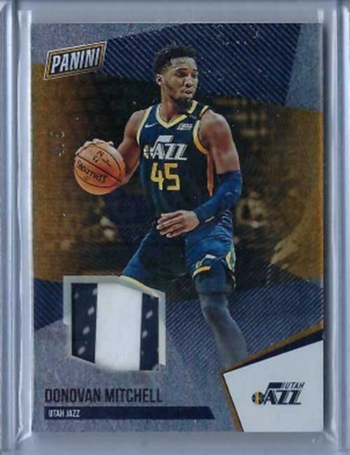 DONOVAN MITCHELL 2021-22 PANINI THE NATIONAL GOLD PATCH #D 4/5
