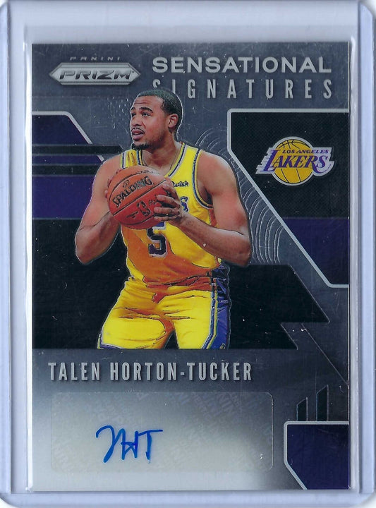 TALEN HORTON-TUCKER 2019-20 PANINI PRIZM SENSATIONAL SIGNATURES AUTO RC #SS-THT
