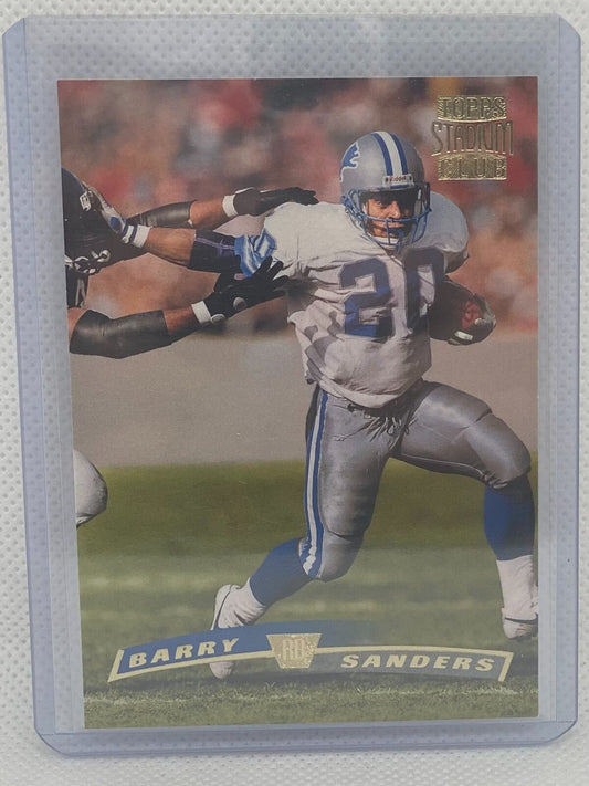 BARRY SANDERS 1996 TOPPS STADIUM CLUB MEMBERS ONLY #120