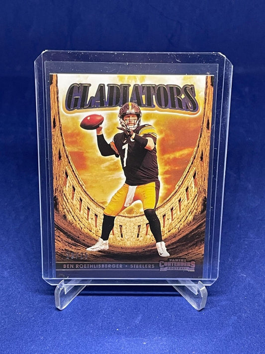 BEN ROETHLISBERGER 2021 PANINI CONTENDERS GLADIATORS GOLD #D 23/25