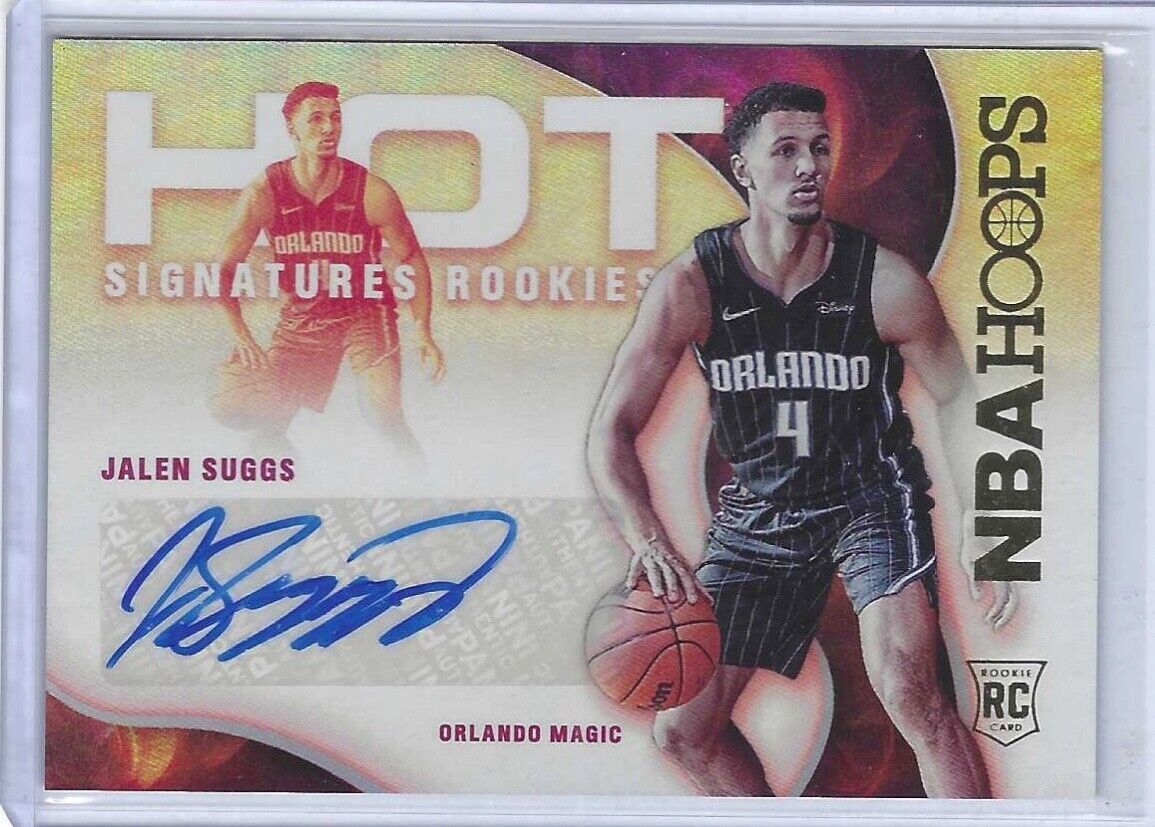 JALEN SUGGS 2021-22 PANINI NBA HOOPS HOT SIGNATURES ROOKIES AUTO RC #HSR-JS