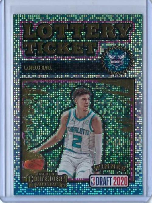 LAMELO BALL 2020-21 PANINI CONTENDERS LOTTERY TICKET RC #4
