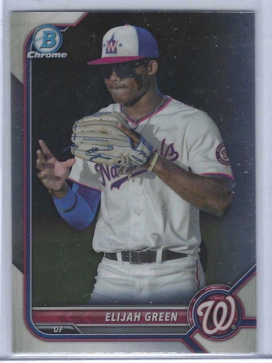 ELIJAH GREEN 2022 BOWMAN CHROME PROSPECT SSP VARIATION PHOTO VARIANT #BD-23