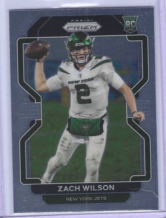 ZACH WILSON 2021 PANINI PRIZM ROOKIE RC #332