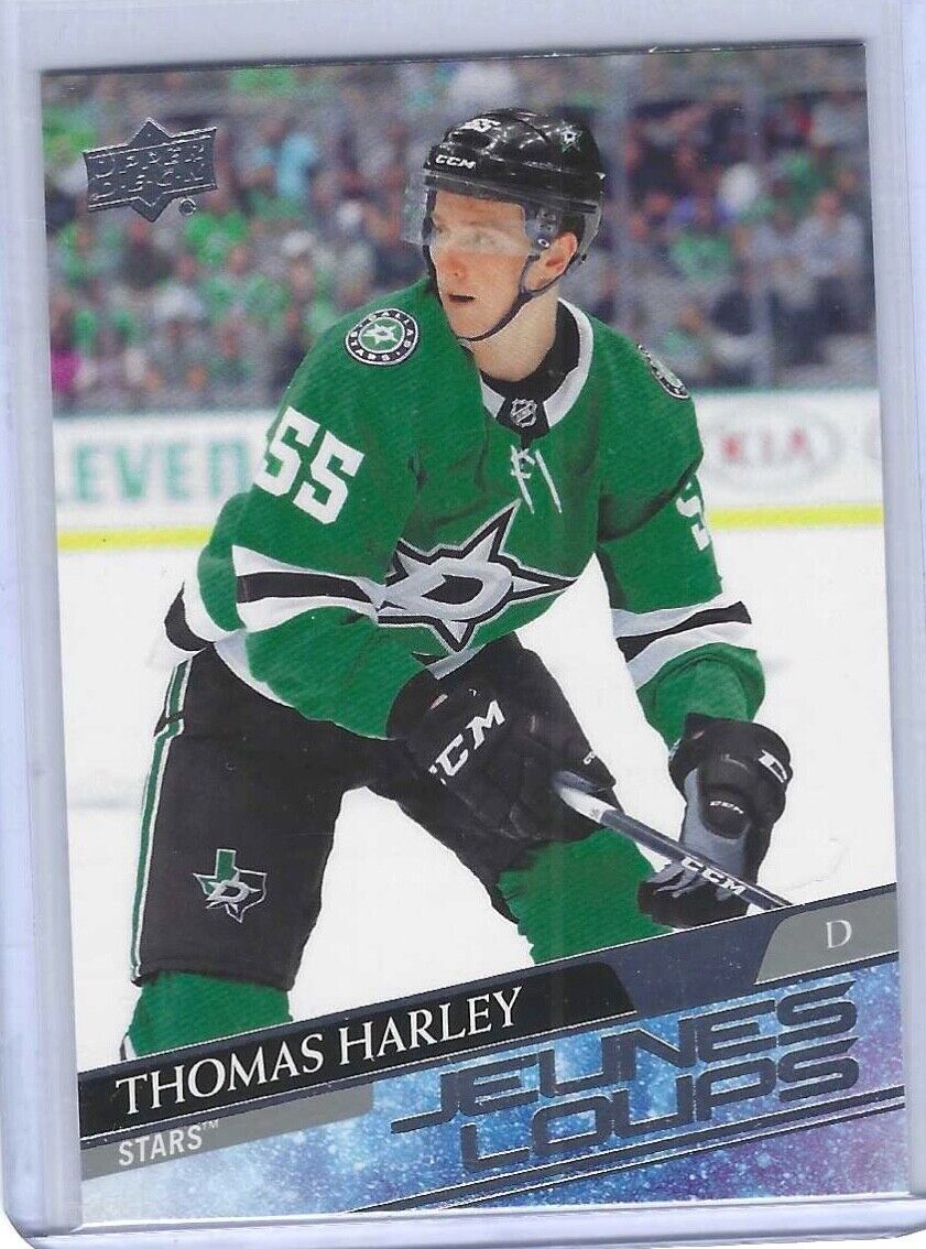 THOMAS HARLEY 2020 UPPER DECK SERIES TWO JEUNES LOUPES FRENCH SP RC #227