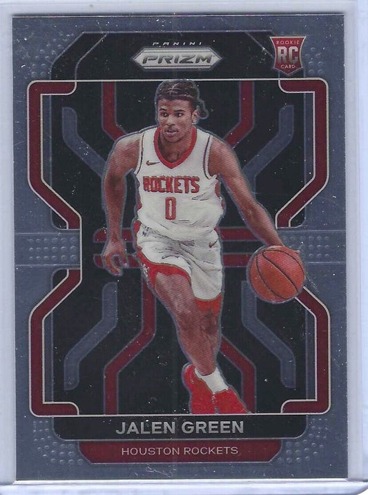 JALEN GREEN 2021-22 PANINI PRIZM ROOKIE RC #306