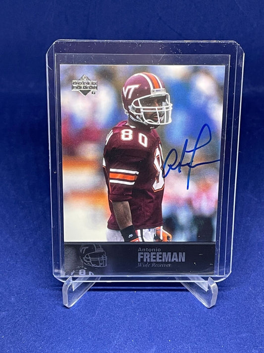 ANTONIO FREEMAN 2011 UD COLLEGIATE FOOTBALL LEGENDS ON CARD AUTO #49