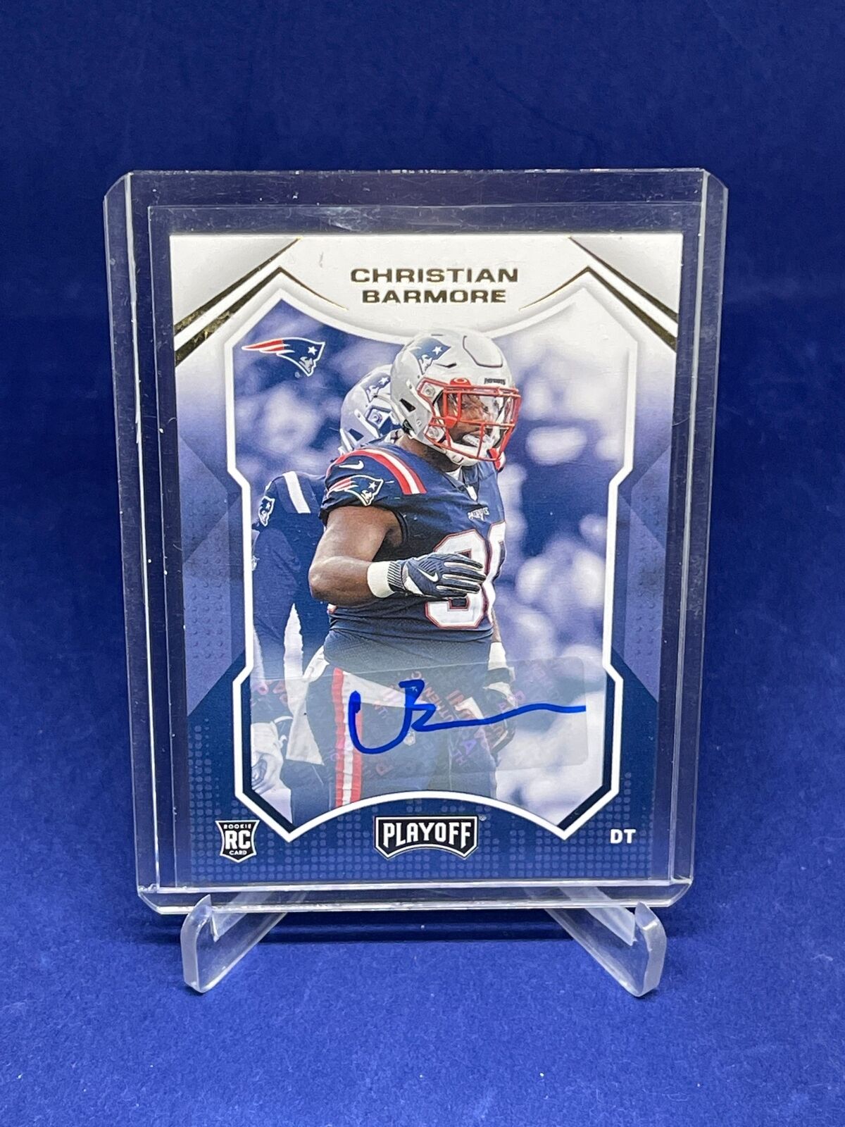 CHRISTIAN BARMORE 2021 PANINI PLAYOFF ROOKIE AUTO RC #259