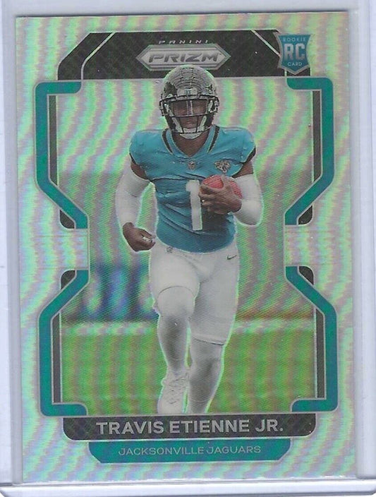 TRAVIS ETIENNE JR 2021 PANINI PRIZM SILVER PRIZM ROOKIE RC #344