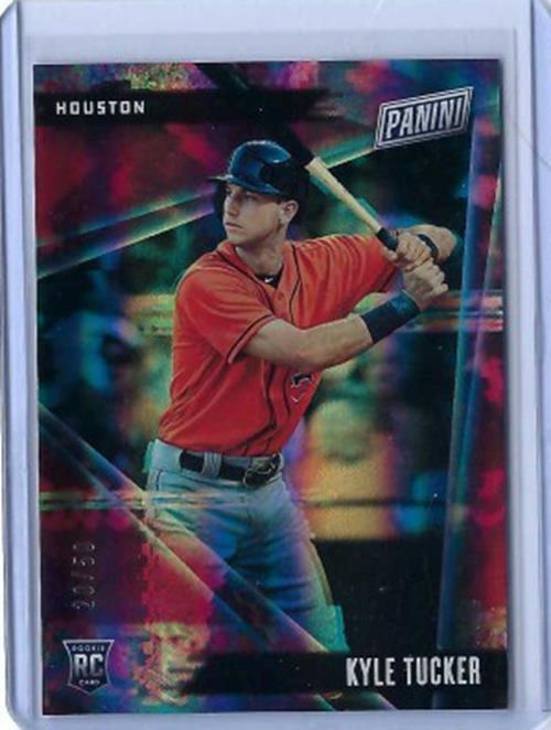 KYLE TUCKER 2019 PANINI FATHER'S DAY HOLO FOIL RC #D 20/50