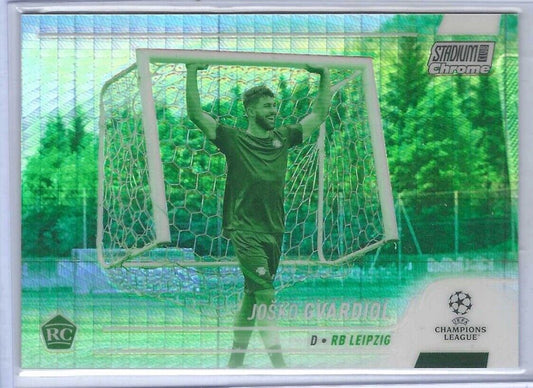 JOSKO GVARDIOL 2021-22 STADIUM CLUB CHROME NIGHT VISION REFRACTOR RC #D 9/175