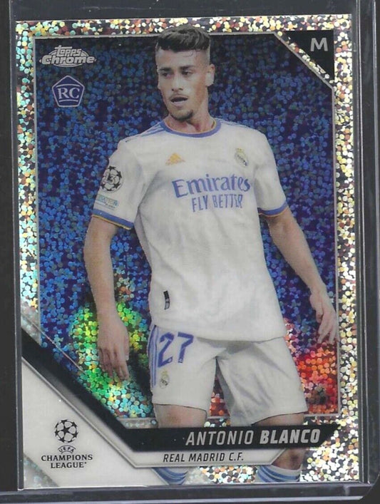 ANTONIO BLANCO 2021-22 TOPPS CHROME SPECKLE REFRACTOR ROOKIE RC #154