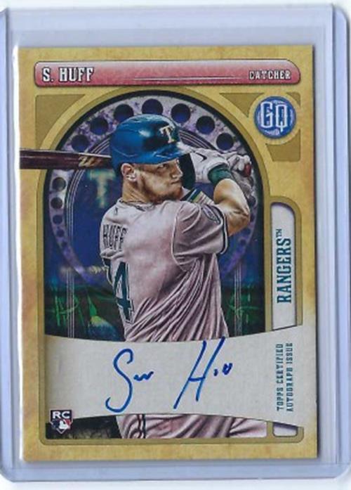 SAM HUFF 2021 TOPPS GYPSY QUEEN ON CARD AUTO RC #GQA-SHU