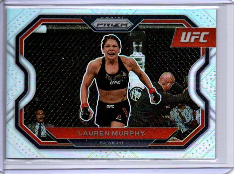 LAUREN MURPHY 2021 PANINI PRIZM UFC SILVER PRIZM #191