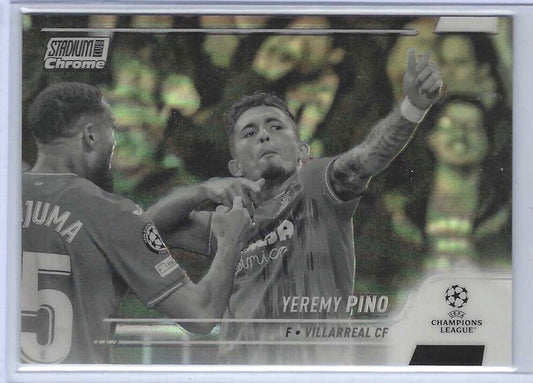 YEREMY PINO 2021-22 TOPPS STADIUM CLUB CHROME NEGATIVE REFRACTOR RC #D 180/299