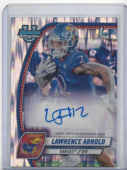 LAWRENCE ARNOLD 20224 BOWMAN CHROME UNIVERSITY 1ST KANSAS STEALTH REFRACTOR AUTO