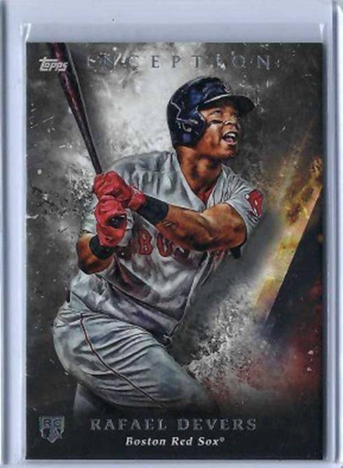RAFAEL DEVERS 2018 TOPPS INCEPTION ROOKIE RC #50
