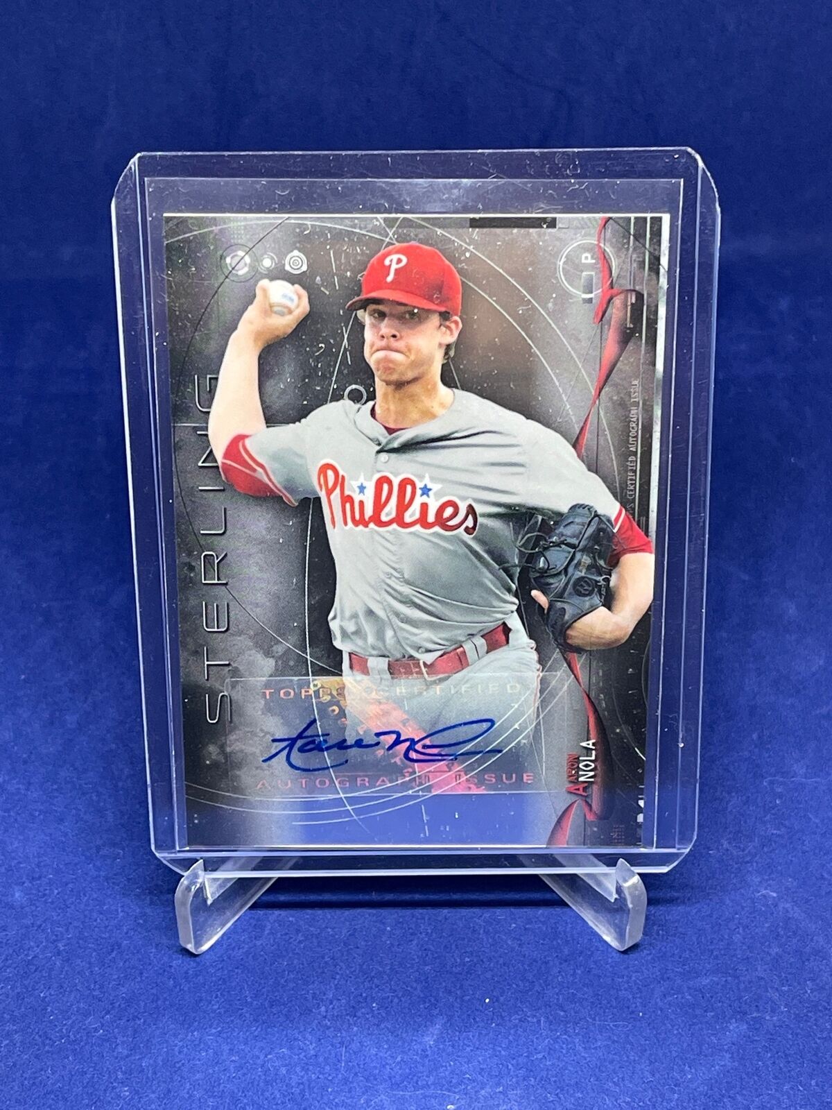 AARON NOLA 2014 BOWMAN STERLING AUTO PROSPECT