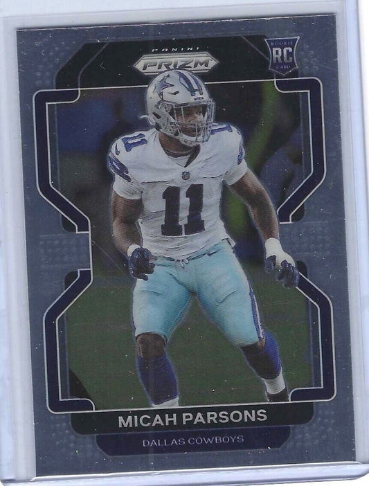 MICAH PARSONS 2021 PANINI PRIZM ROOKIE RC #382