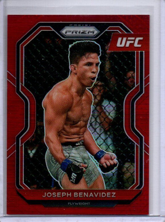 JOSEPH BENAVIDEZ 2021 PANINI PRIZM UFC RED PRIZM #D 250/275