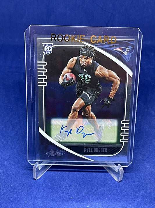 KYLE DUGGER 2020 PANINI ABSOLUTE ROOKIE AUTO RC #175