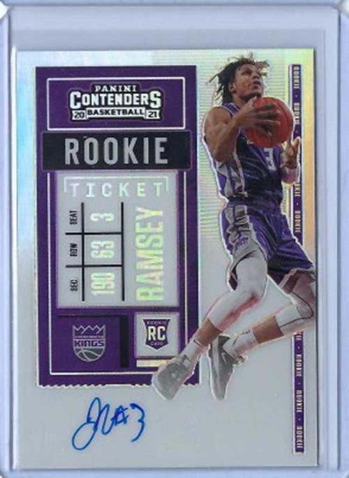 JAHMI'US RAMSEY 2020-21 CONTENDERS ROOKIE PREMIUM VARIATION PRIZM AUTO RC #112