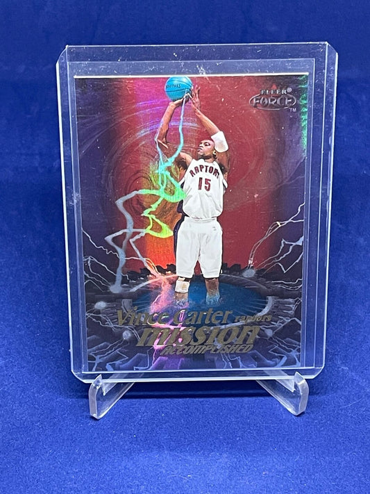 VINCE CARTER 1999-2000 FLEER FORCE MISSION ACCOMPLISHED FORCEFIELD