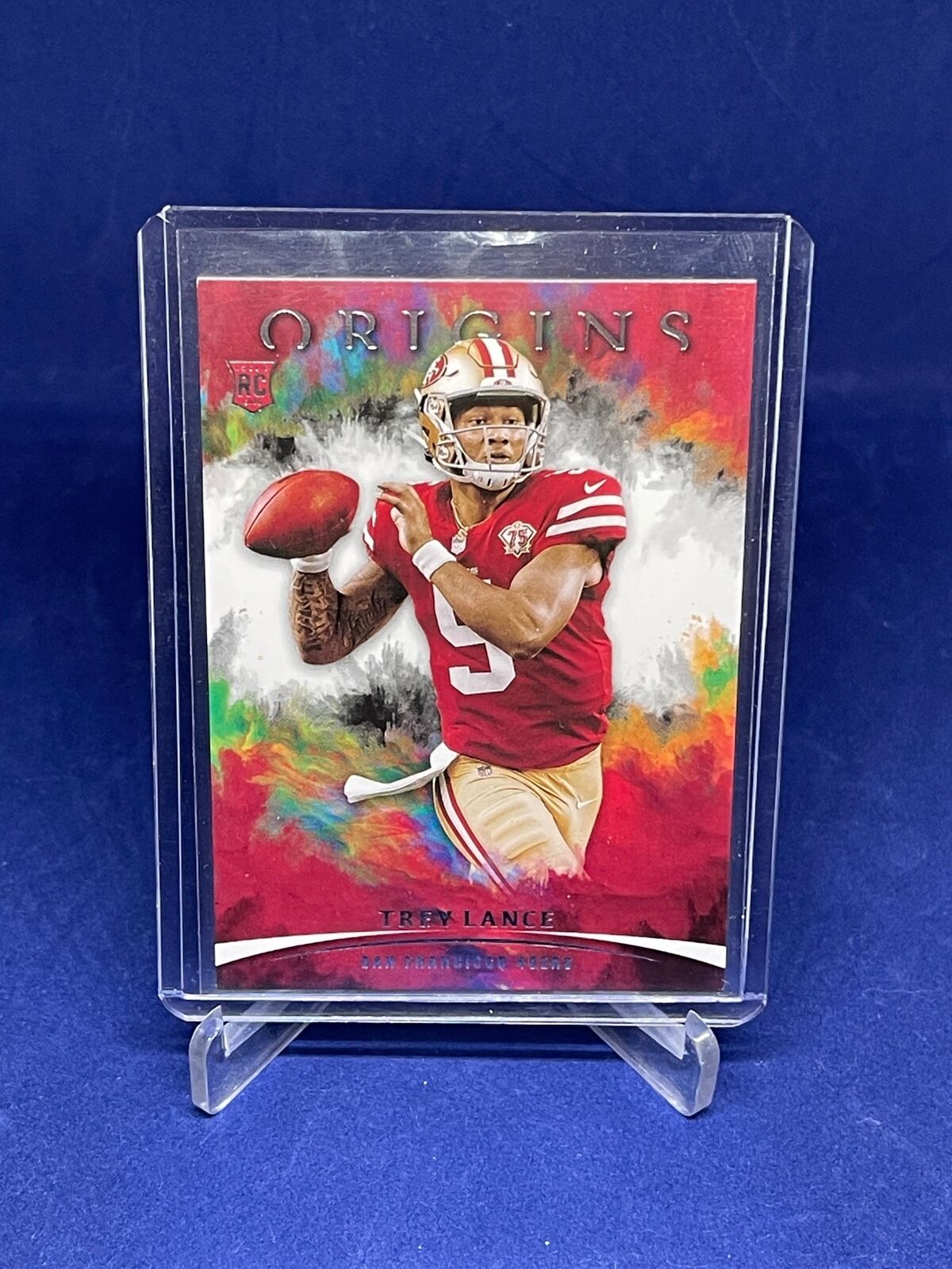 TREY LANCE 2021 PANINI ORIGINS SP PHOTO VARIATION RC #104