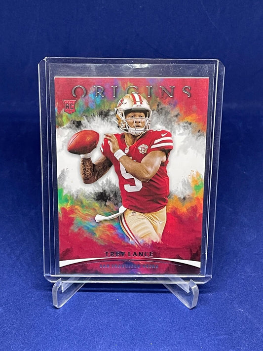 TREY LANCE 2021 PANINI ORIGINS SP PHOTO VARIATION RC #104