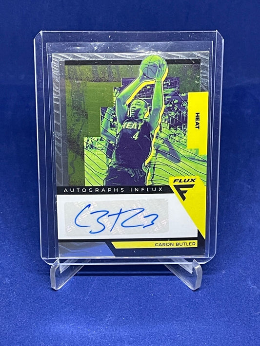 CARON BUTLER 2020-21 PANINI FLUX INFLUX AUTOGRAPH AUTO