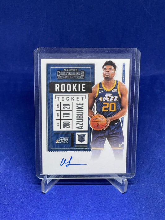 UDOKA AZUBUIKE 2020-21 PANINI CONTENDERS ROOKIE TICKET AUTO RC #134