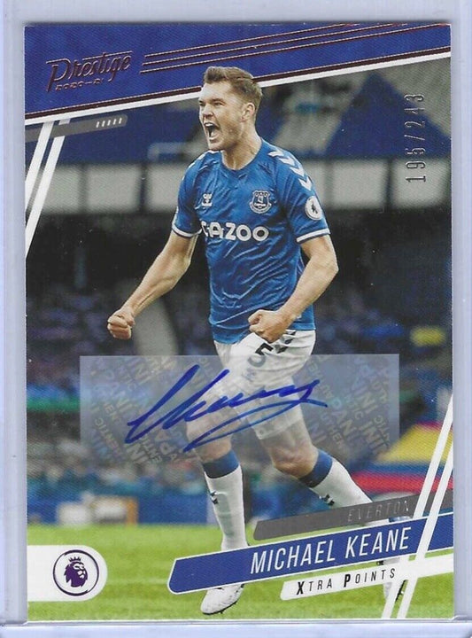 MICHAEL KEANE 2020-21 PANINI CHRONICLES PRESTIGE AUTO #D 195/243