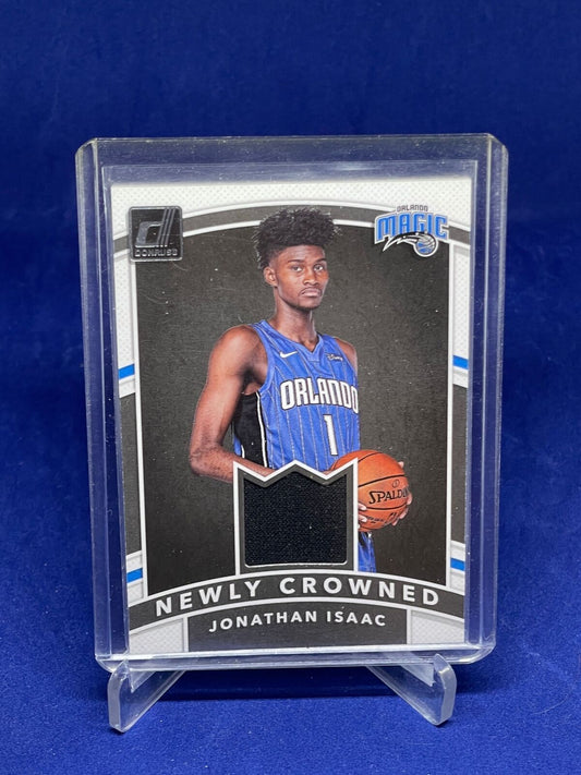 JONATHAN ISAAC 2017-18 PANINI DONRUSS NEWLY CROWNED JERSEY ROOKIE RC