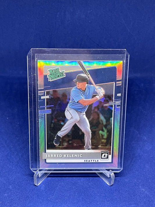 JARRED KELENIC 2020 PANINI DONRUSS OPTIC RATED ROOKIE SILVER HOLO PRIZM RC