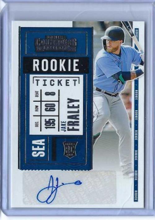 JAKE FRALEY 2020 PANINI CONTENDERS ROOKIE TICKET AUTO RC #161