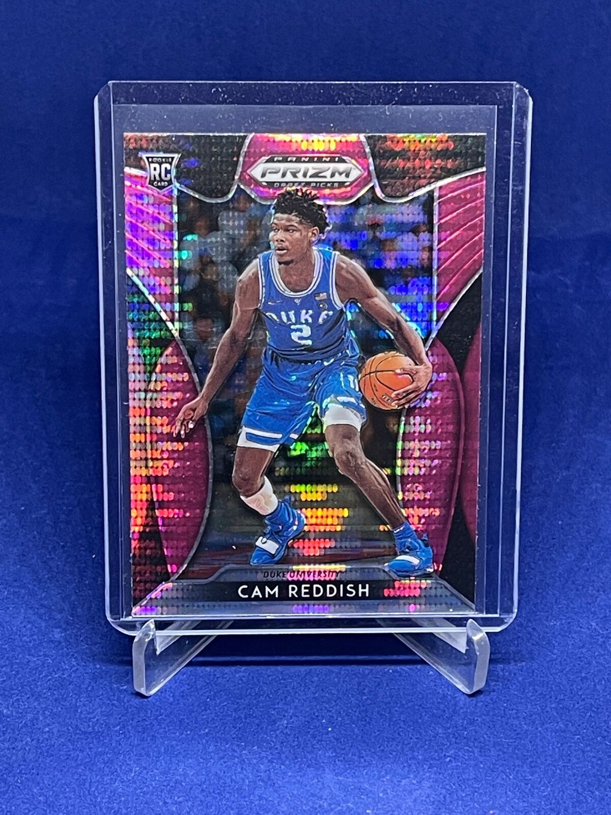 CAM REDDISH 2019 PRIZM DRAFT PICKS PINK PULSAR PRIZM ROOKIE RC #74