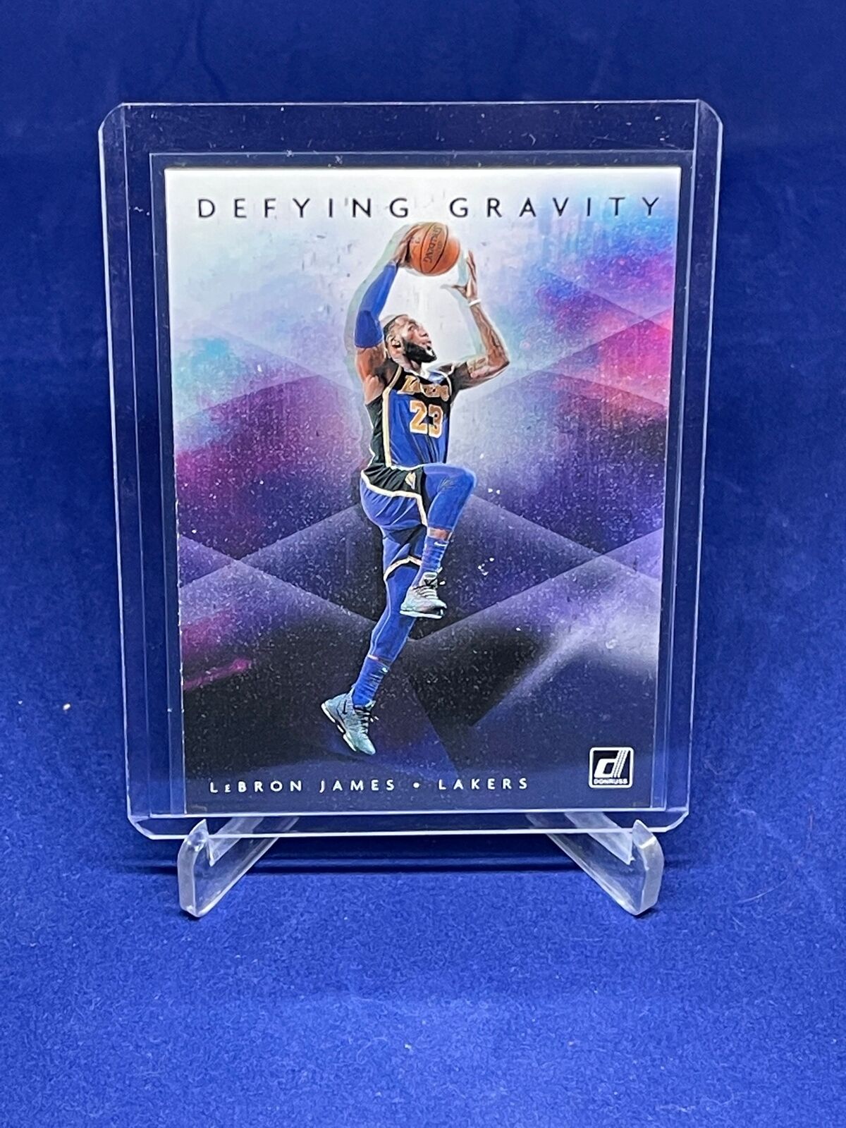 LEBRON JAMES 2019-20 PANINI DONRUSS DEFYING GRAVITY #2